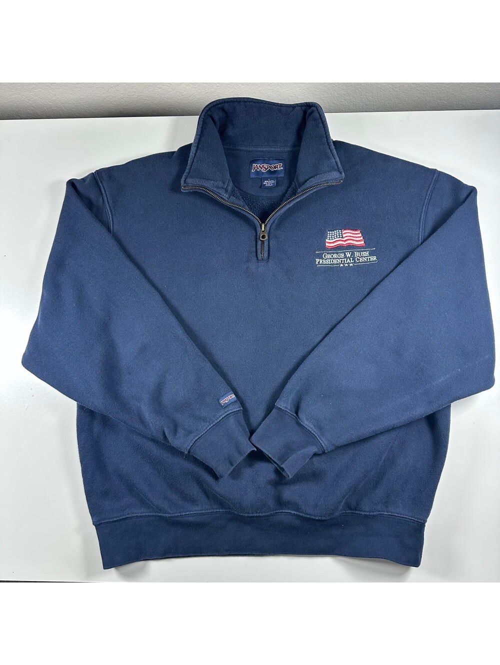 Jansport George W. Bush Presidential Center Quarter Zip L
